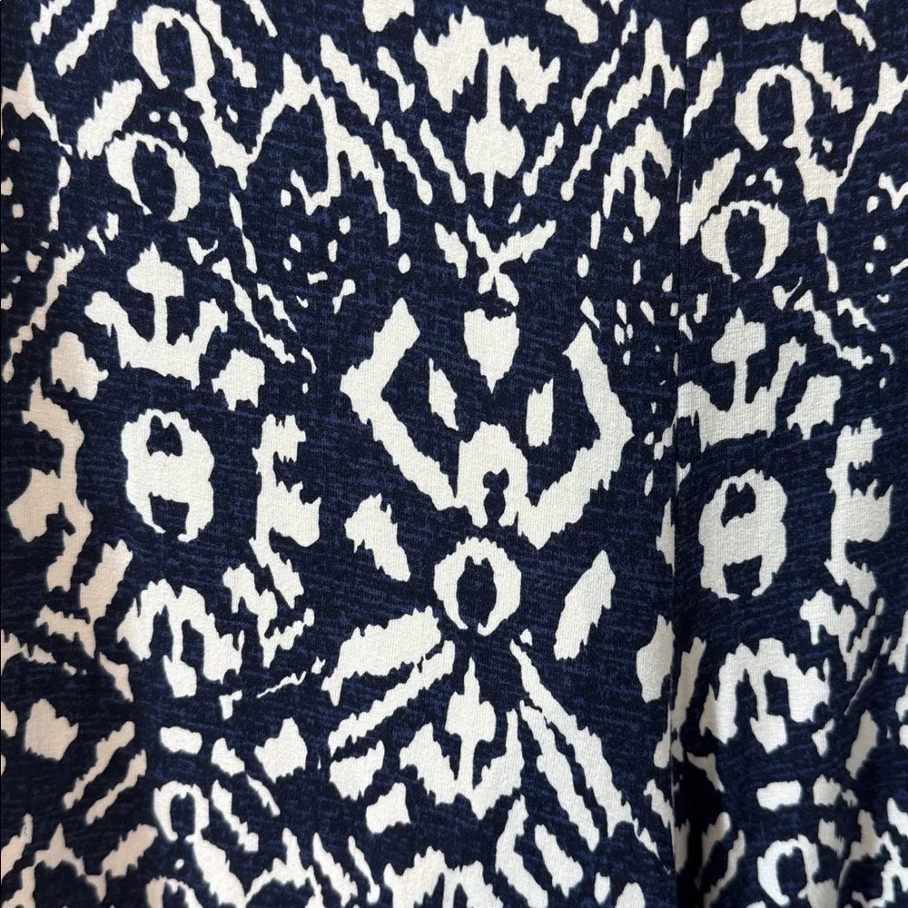 Ralph Lauren Navy and White Palazzo Pants